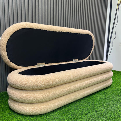 Khaki Color Storage Bench 052/KH