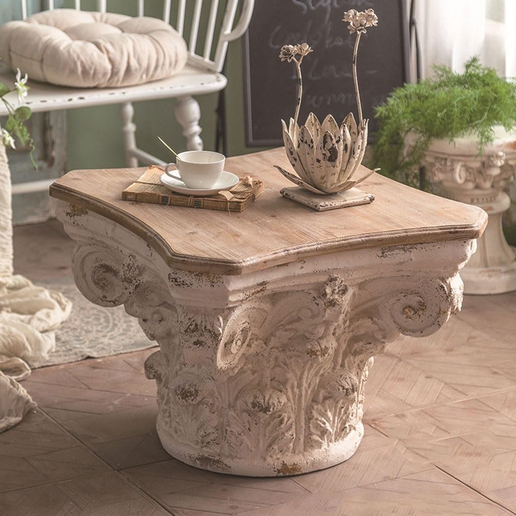 Greek Roman Column Capital Coffee Table A2304