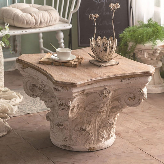 Greek Roman Column Capital Coffee Table A2304