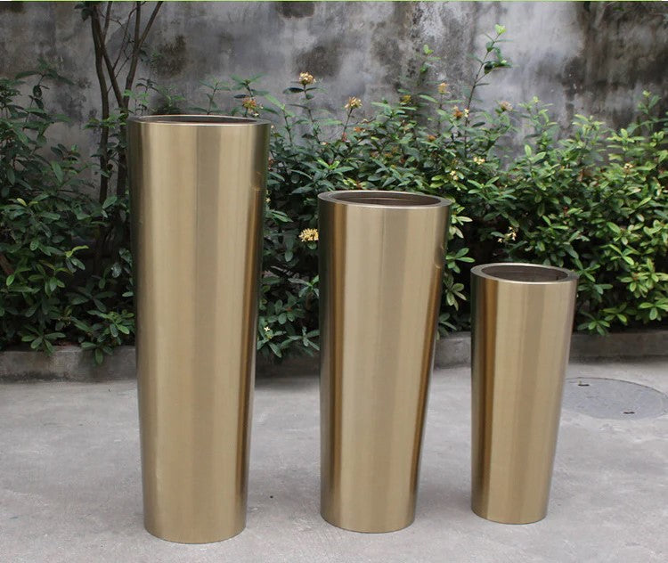 Stainless Steel Flower Pot K38..K40