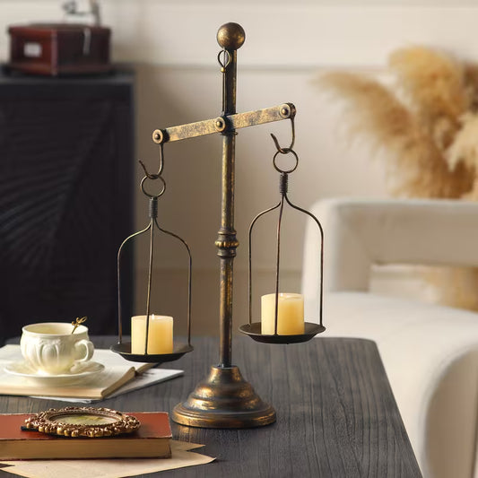 European Classic Iron Candle Holder A3288