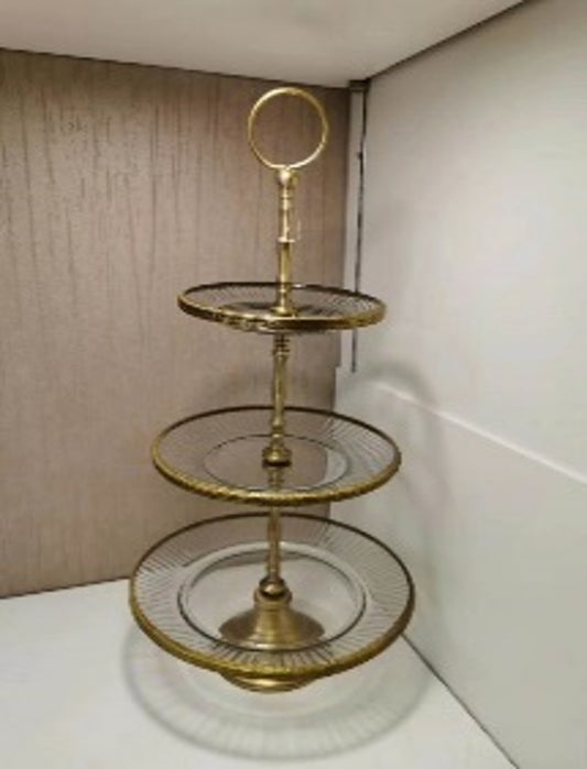 Copper Dessert Stand Y074