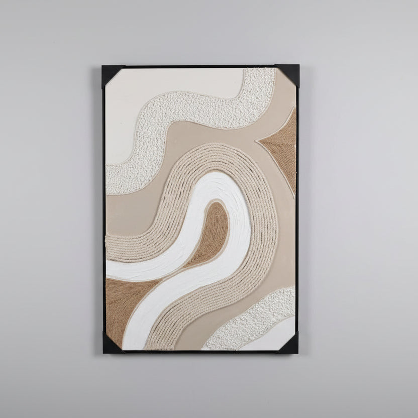 Textured Abstract Wall Art – 80 × 120 cm C2495B