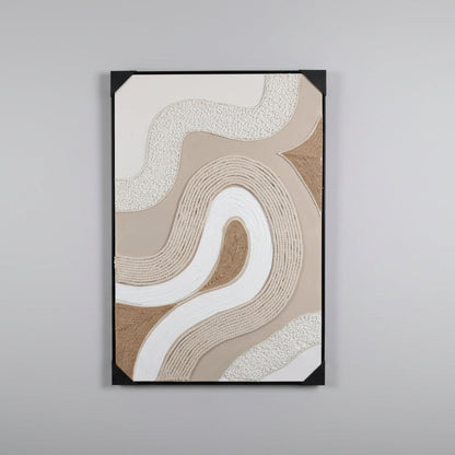 Textured Abstract Wall Art – 80 × 120 cm C2495B