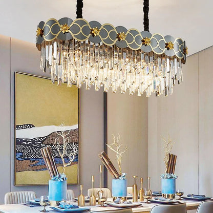 Modern LED Crystal Chandelier 8251