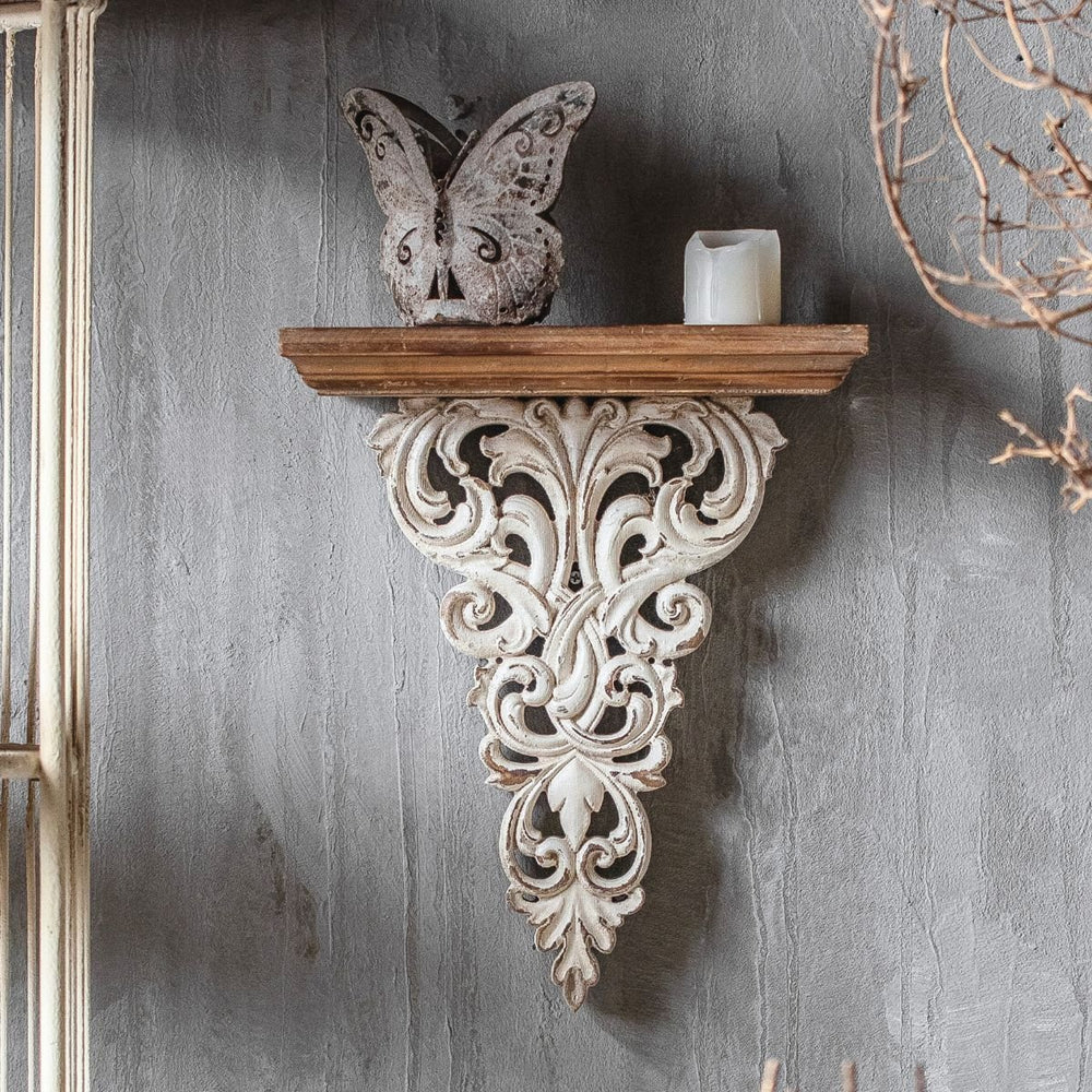 Olivia French Country Corbel Wall Shelf A847