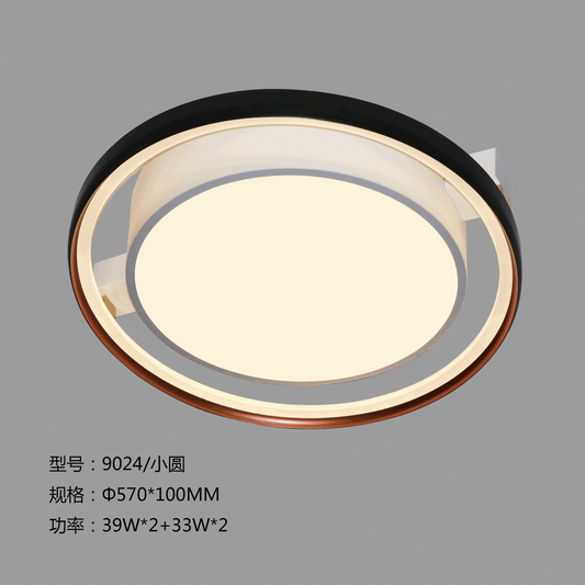 144W Mount LED Dimmable Ceiling Light Fixture 9024-R