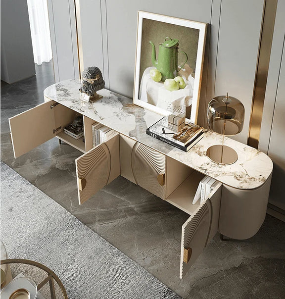 Modern Luxury Sintered Stone TV Stand 930