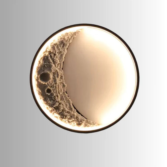 3D Moon Wall Lamp F199/A/300BK