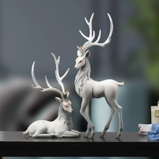 Modern Resin Deer Decoration 1173/1174