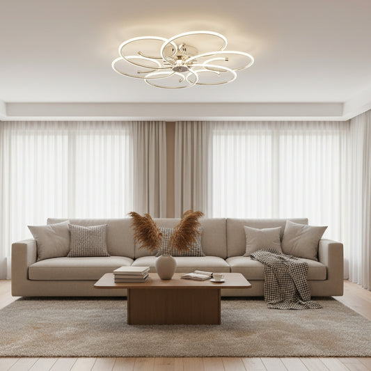 Modern Crystal Ceiling Chandelier L037/6