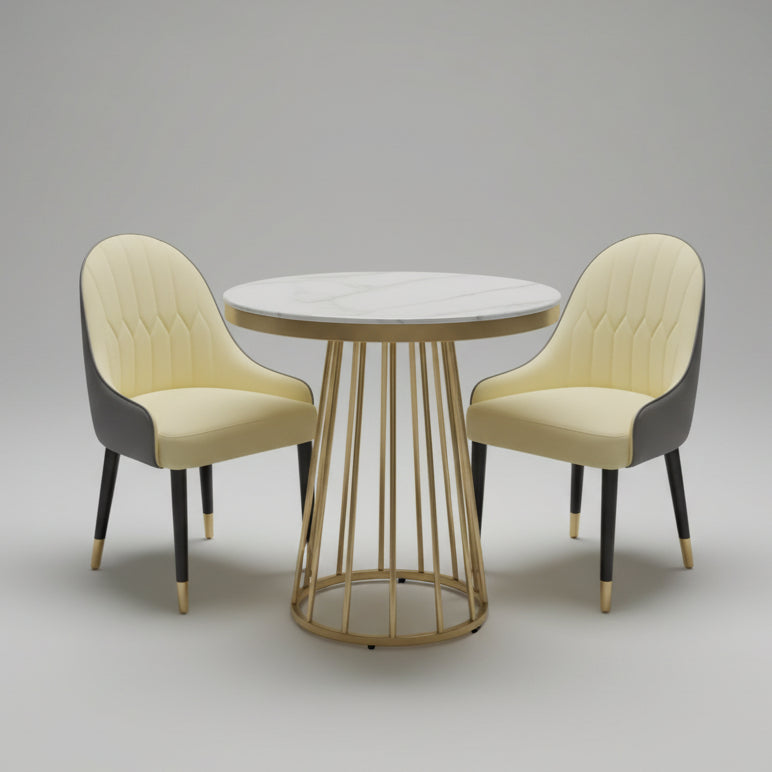 Small Dining Set and 2-Chairs M-2#, Y-2#