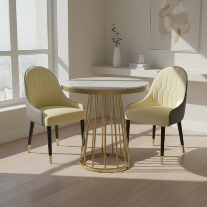 Small Dining Set and 2-Chairs M-2#, Y-2#