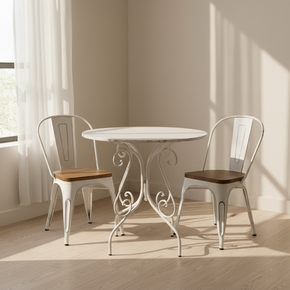 Farmhouse Design Small Dining Set A2393, A351