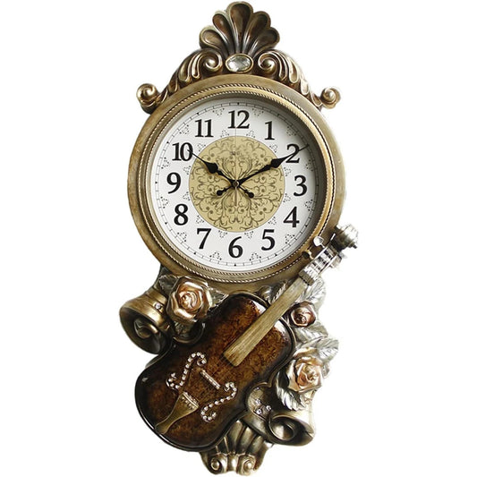 Violin Wall Clock  HH268G-P1