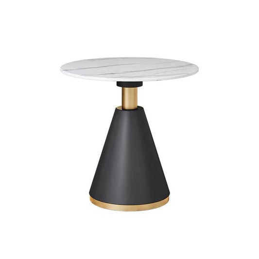 Stainless Steel Coffee Table with White Stone Top 609#