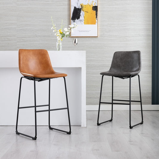Leather Bar Chair