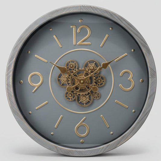 Elegant Skeleton Wall Clock – 60 cm 72235