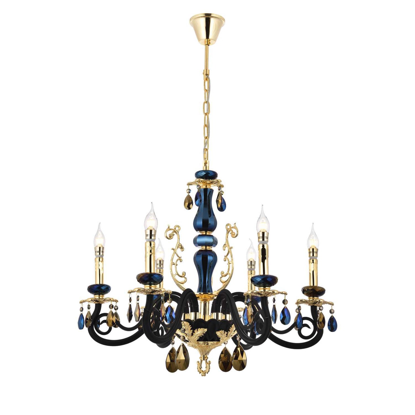 Candlestick Crystal Chandelier 6631