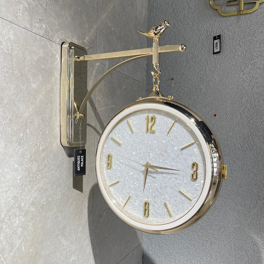 Double Sided Wall Clock 8254b