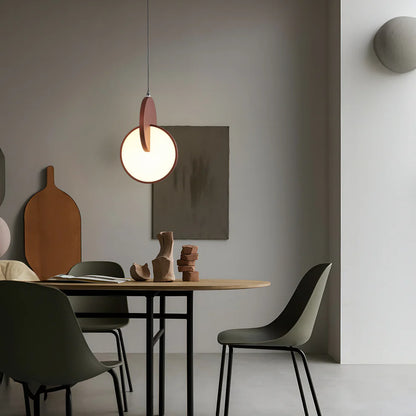 Contemporary Scandinavian Round LED Pendant Light S120A