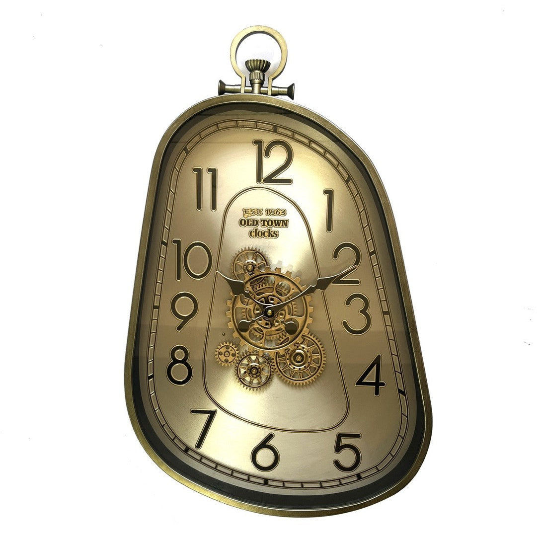 Old Town Melting Clock 72276