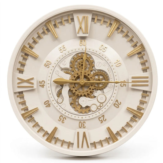 Westbury Moving Gear Wall Clock 75029-1