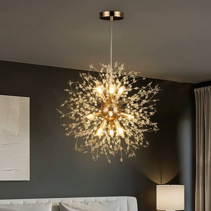 Crystal Dandelion Firework chandelier 9002