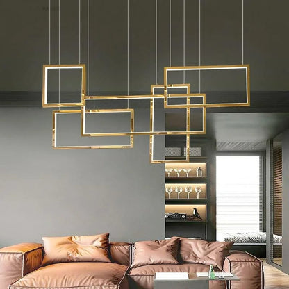 5-SQUARE PENDANT LIGHTS