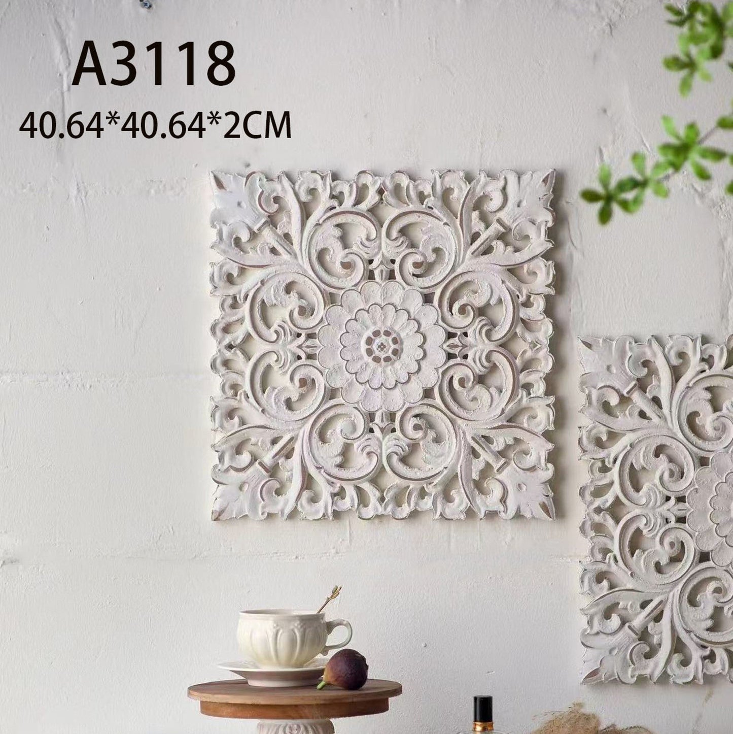Carved Wall Decor A3118