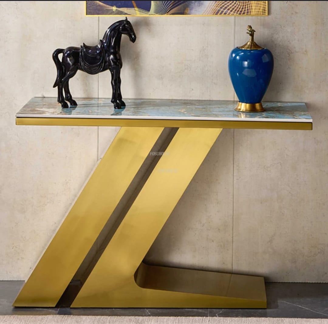 Special Luxury Stainless Steel Console Table T009