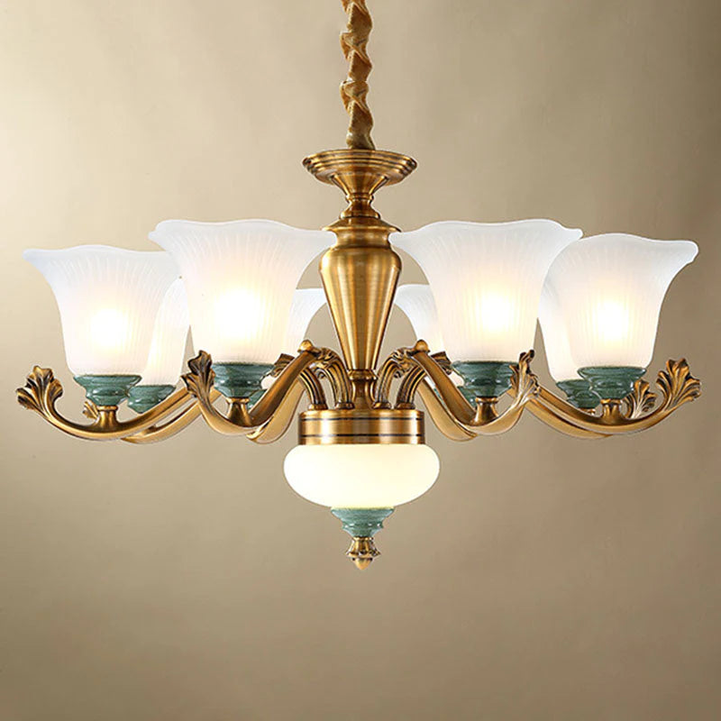 Glass Pendant Chandelier 6601