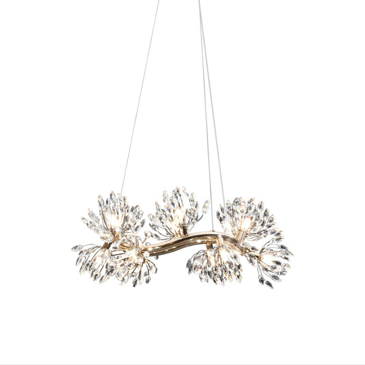 Crystal Wand Branched Chandelier JD8512-12L