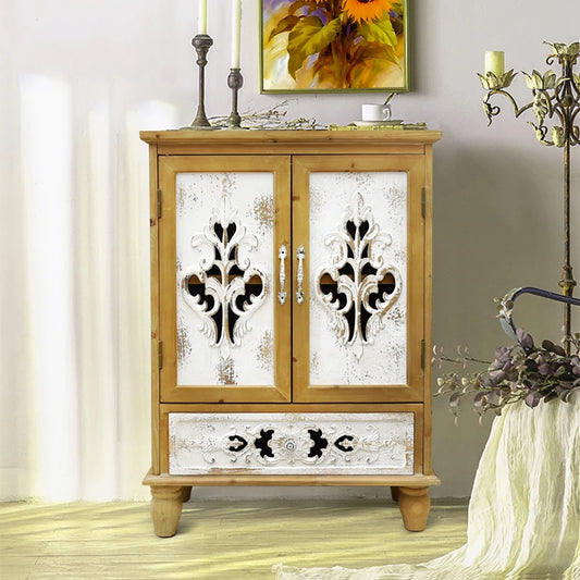 Classic Rustic Wooden Cabinet HX7919