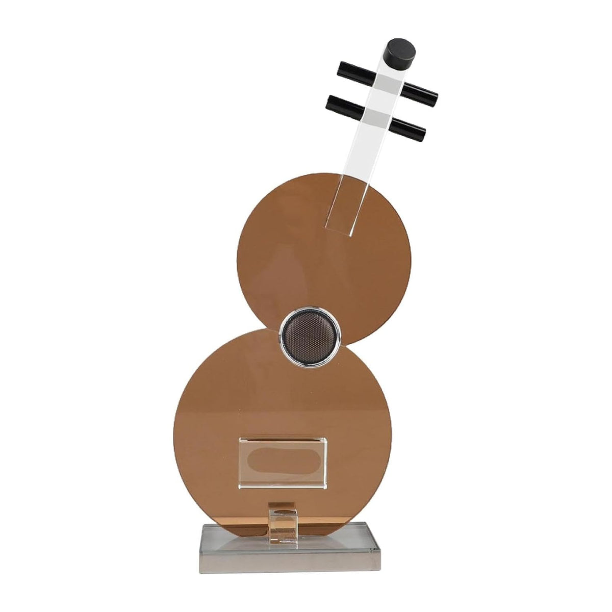 Modern Circular Crystal Guitar Sculpture Li27/14