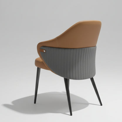 Modern Upholstered Leather Armless Dining Chair 875