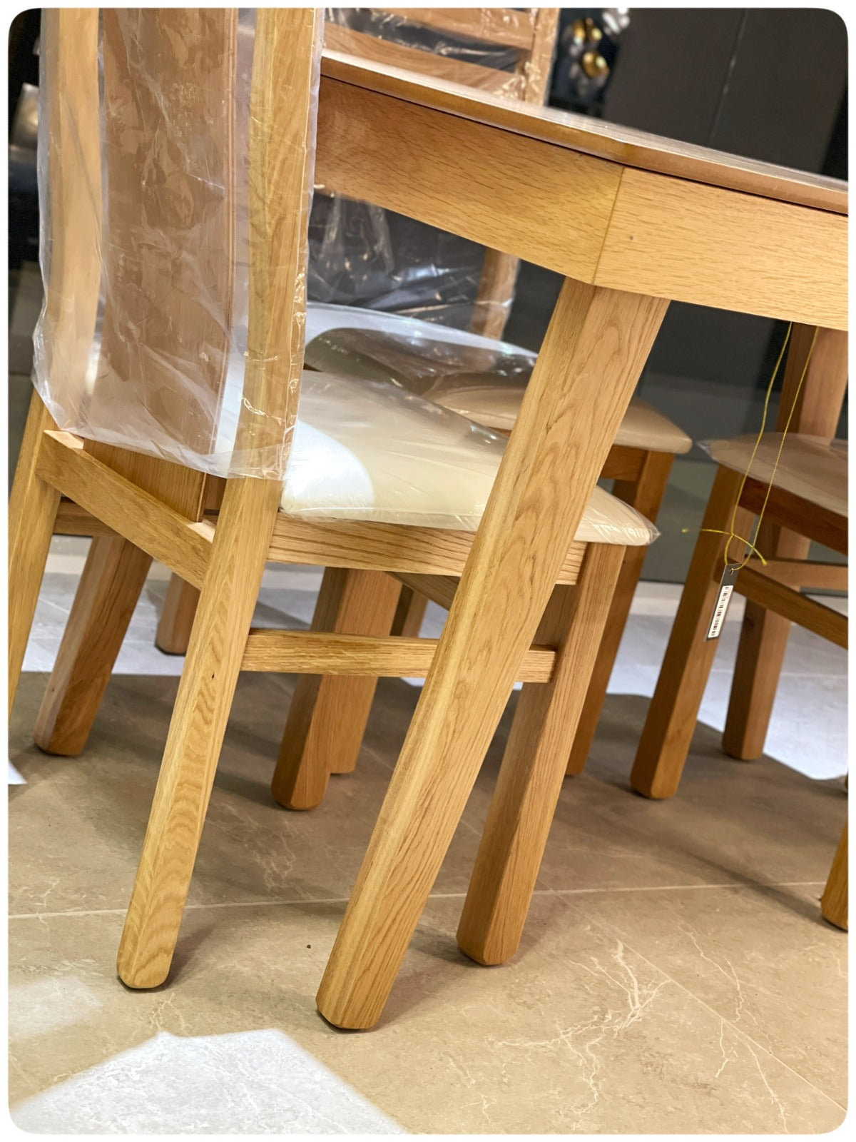 Wood Dining Table 4-chairs