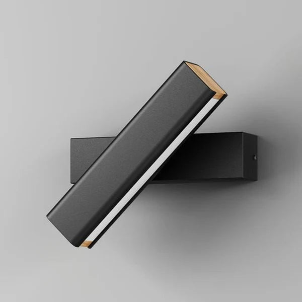 Modern Simple Rotatable Black Wall Light W78