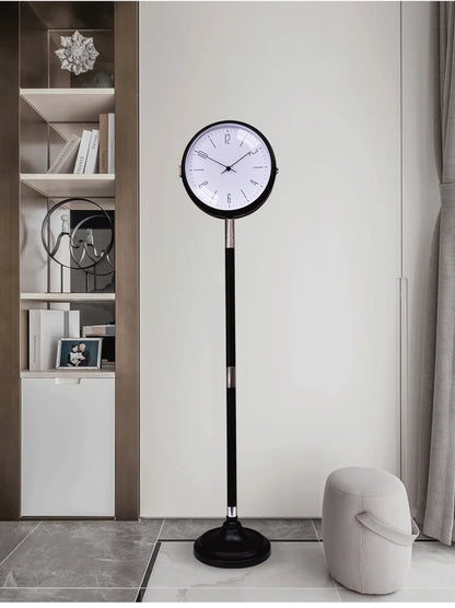 Metal Floor-Standing Clock Double-Sided 145cm 8612