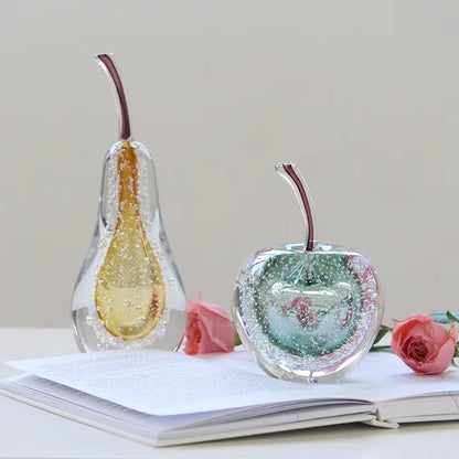 Pear & Apple Sculpture Li26/54, Li26/55