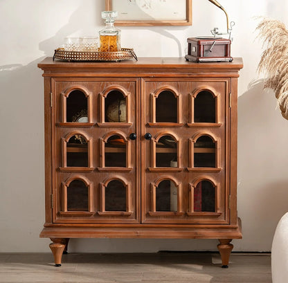 French Style Solid Wood Accent Cabinet A2986