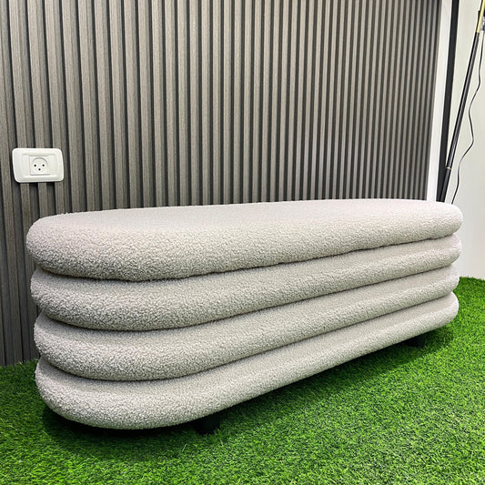 Grey Color Storage Bench 052/GRY
