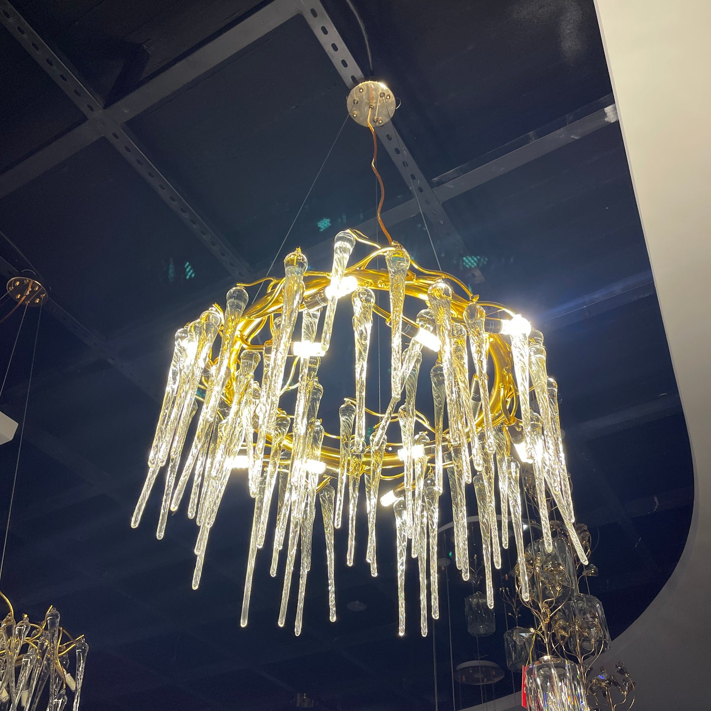 Modern Crystal Raindrop Chandelier 7019/S