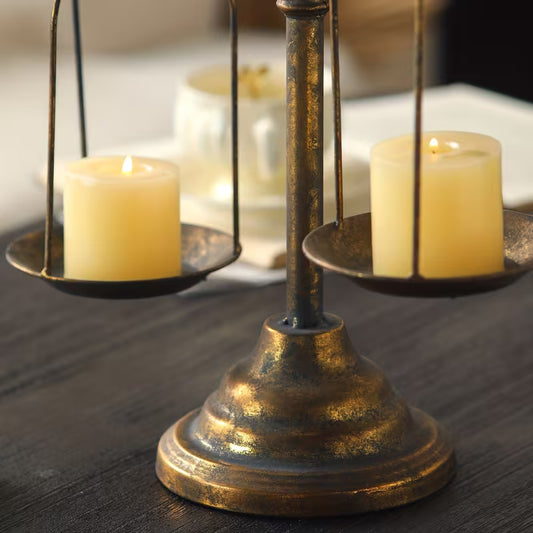 European Classic Iron Candle Holder A3288