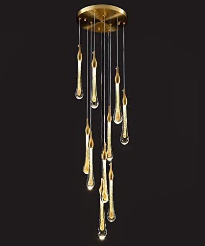 Raindrop Crystal-Style Chandelier 1941