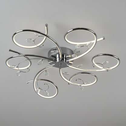 Modern Crystal Ceiling Chandelier L034/6