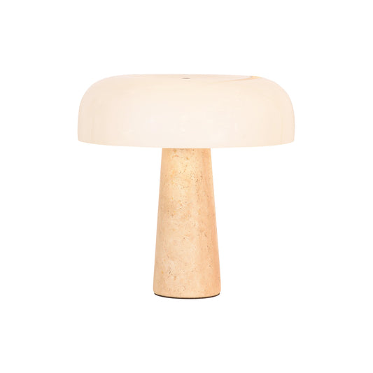 Travertine Mushroom Table Lamp RT8028