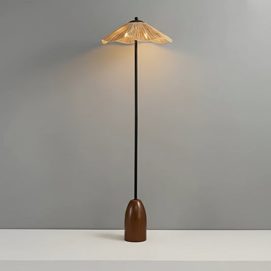 Hedum Straw Floor Lamp RL9279