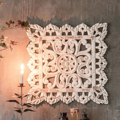 Carved Wooden Wall Art A600