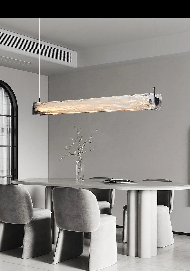 Cloud And Fog Modern Glass Chandelier D110/90cm